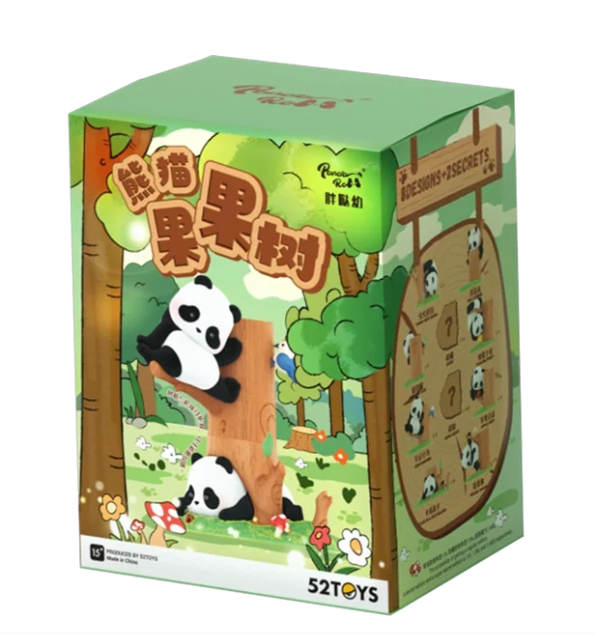 52toys panda roll fruit tree climbing